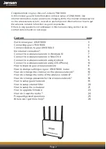 Предварительный просмотр 2 страницы Jensen Lynx 9000 User Manual