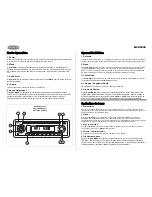 Предварительный просмотр 6 страницы Jensen MCD5050 Owner'S Manual