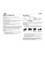 Preview for 2 page of Jensen MCD5060 Installation And Operation Manual