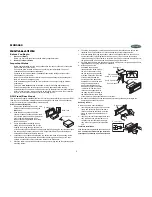 Preview for 3 page of Jensen MCD5060 Installation And Operation Manual