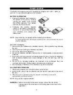 Предварительный просмотр 5 страницы Jensen MCR-100 User Manual