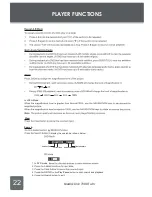 Preview for 22 page of Jensen Media:Link 7300 Twin User Manual