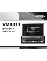 Jensen Mobile Multimedia AM/FM/DVD Receiver VM9311 Instruction Manual preview