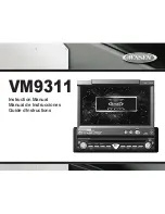 Preview for 1 page of Jensen Mobile Multimedia AM/FM/DVD Receiver VM9311 Instruction Manual