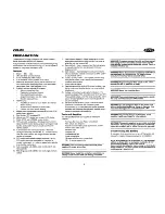 Предварительный просмотр 3 страницы Jensen Mobile Multimedia AM/FM/DVD Receiver VM9410 Operation Manual