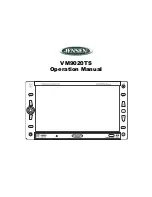 Jensen Mobile Multimedia DVD/MP3/WMA Receiver VM9020TS Operation Manual предпросмотр