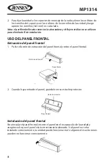 Предварительный просмотр 32 страницы Jensen MP1314 Owner'S Manual