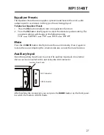 Preview for 27 page of Jensen MP1514BT Owner'S Manual