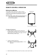 Preview for 20 page of Jensen MP1516BT Owner'S Manual