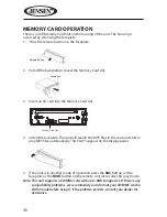 Предварительный просмотр 36 страницы Jensen MP1516BT Owner'S Manual