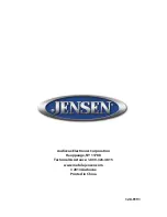 Предварительный просмотр 48 страницы Jensen MP1516BT Owner'S Manual