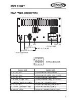 Предварительный просмотр 9 страницы Jensen MP1524BT Owner'S Manual