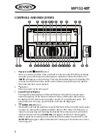 Предварительный просмотр 10 страницы Jensen MP1524BT Owner'S Manual