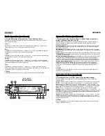 Предварительный просмотр 8 страницы Jensen MPH4210 Owner'S Manual