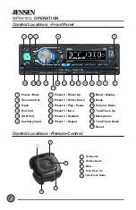 Предварительный просмотр 4 страницы Jensen MPQ914 Installation & Owner'S Manual