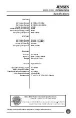 Предварительный просмотр 15 страницы Jensen MPQ914 Installation & Owner'S Manual