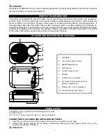 Preview for 4 page of Jensen MR-550 User Manual