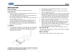 Preview for 6 page of Jensen MS2ABK Installation And Operation Manual