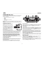 Preview for 20 page of Jensen MSR2010 Installation And Operation Manual