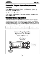 Предварительный просмотр 20 страницы Jensen MWR21 Installation And Operation Manual