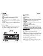 Предварительный просмотр 7 страницы Jensen MXM4425/G Owner'S Manual