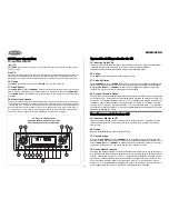 Предварительный просмотр 16 страницы Jensen MXM4425/G Owner'S Manual