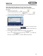Preview for 81 page of Jensen NAV104 Operating Instructions Manual