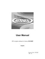 Jensen NVX430BT User Manual preview