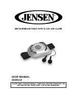 Jensen SAB-55A User Manual предпросмотр