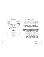 Предварительный просмотр 4 страницы Jensen Sirius JBX100SR User Manual