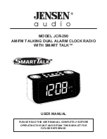 Jensen Smart Talk JCR-290 User Manual preview