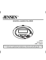 Preview for 1 page of Jensen SMP-1GBEB User Manual