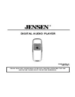 Jensen SMP-2GBL - 2 GB Digital Audio Player User Manual предпросмотр