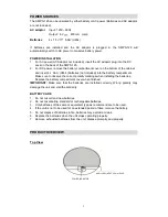 Preview for 3 page of Jensen SMPS-125 User Manual