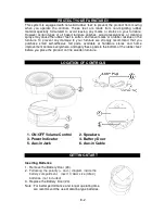 Предварительный просмотр 3 страницы Jensen SMPS-222 User Manual