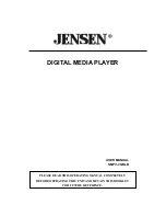 Preview for 1 page of Jensen SMPV-2GBLB User Manual