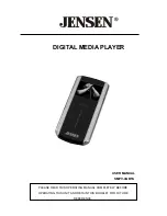 Preview for 1 page of Jensen SMPV-4GBTA User Manual