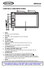 Preview for 5 page of Jensen VM9026 Operating Instructions Manual