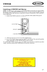 Предварительный просмотр 28 страницы Jensen VM9026 Operating Instructions Manual