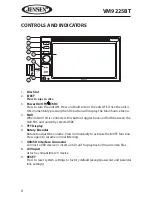 Предварительный просмотр 6 страницы Jensen VM9225BT Operating Instructions Manual