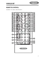 Preview for 7 page of Jensen VM9225BT Operating Instructions Manual