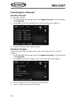 Preview for 64 page of Jensen VM9225BT Operating Instructions Manual