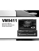 Предварительный просмотр 1 страницы Jensen VM9411 Instruction Manual