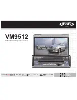 Предварительный просмотр 1 страницы Jensen VM9512 - Motorized Touch-Screen Multimedia Receiver Installation And Operation Manual