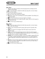 Preview for 38 page of Jensen VM9725BT Operating Instructions Manual