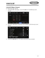 Preview for 77 page of Jensen VM9725BT Operating Instructions Manual