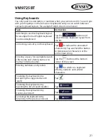 Preview for 113 page of Jensen VM9725BT Operating Instructions Manual