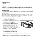 Предварительный просмотр 2 страницы Jensen VM9726BT Installation Manual