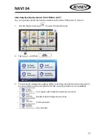 Предварительный просмотр 77 страницы Jensen VM9726BT Operating Instructions Manual