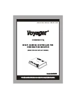 Предварительный просмотр 1 страницы Jensen Voyager CSW5007Q Owner'S Manual